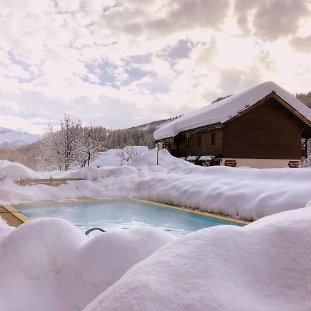 Les Chalets Du Parc Aux Etoiles - Cimes Et Neige Apartment Puy-Saint-Vincent Exterior foto